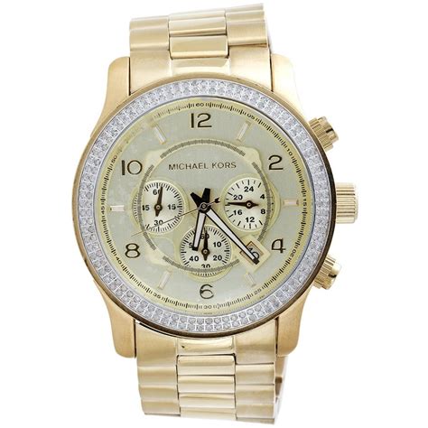 buy michael kors gold watch mens|michael kors diamond watch men's.